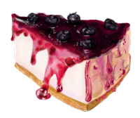 a cheesecake